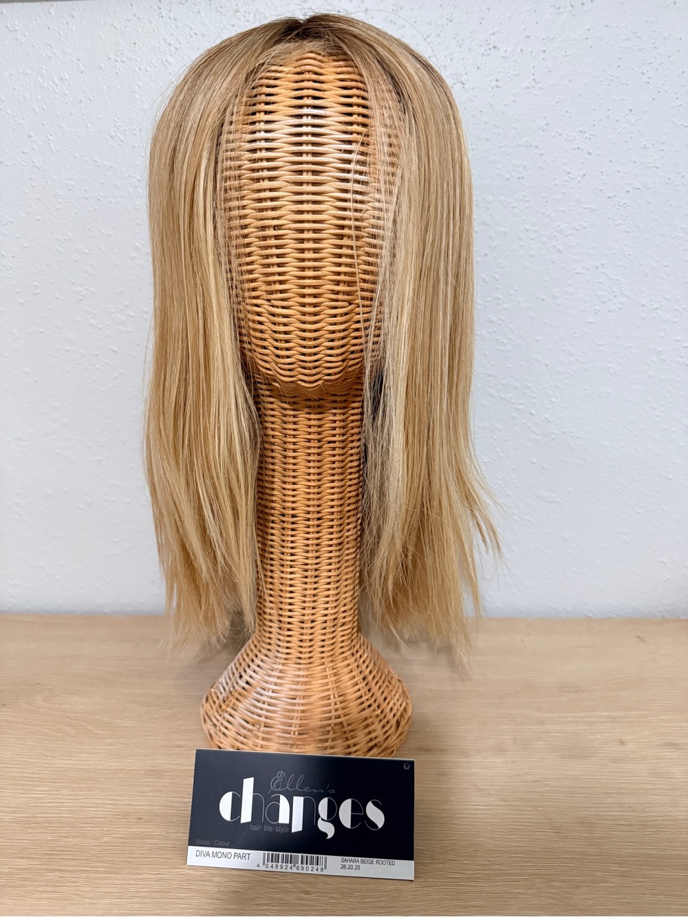 Ellen Wille Diva Wig Sahara Beige Rooted - unraveling lace front still wearable